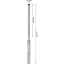 BOSCH Wiertło udarowe EXPERT SDS max-8X 12 x 200 x 340 mm 2608900201