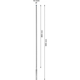 BOSCH Wiertło udarowe EXPERT SDS max-8X 14 x 800 x 940 mm 2608900210