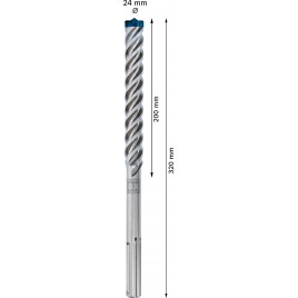 BOSCH Wiertło udarowe EXPERT SDS max-8X 24 x 200 x 320 mm 2608900238