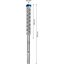 BOSCH Wiertło udarowe EXPERT SDS max-8X 32 x 200 x 320 mm 2608900254