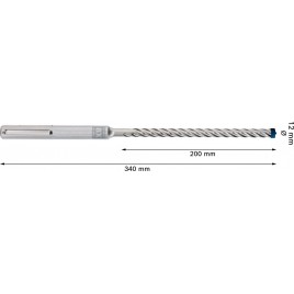 BOSCH Wiertło udarowe EXPERT SDS max-8X 12 x 200 x 340 mm, 5 szt. 2608900260