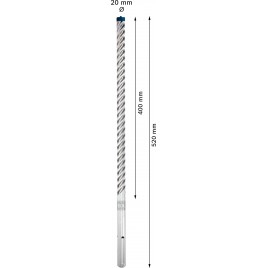 BOSCH Wiertło udarowe EXPERT SDS max-8X 20 x 400 x 520 mm, 5 szt. 2608900266