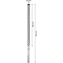 BOSCH Wiertło udarowe EXPERT SDS max-8X 24 x 400 x 520 mm, 5 szt. 2608900268