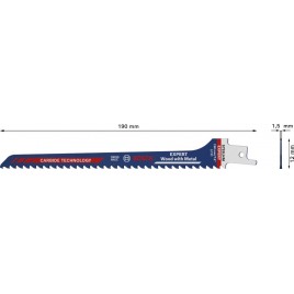 BOSCH Brzeszczot do piły szablastej EXPERT Wood with Metal S715LHM 1 szt.