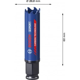 BOSCH Piła otwornica EXPERT Tough Material 20 x 60 mm 2608900419