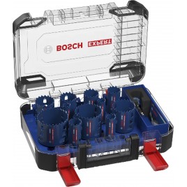 BOSCH Zestaw pił otwornic EXPERT Tough Material, 14 szt. 2608900448