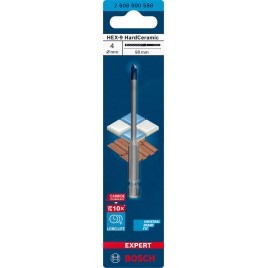 BOSCH Wiertło EXPERT HEX-9 HardCeramic 4 x 90 mm 2608900588