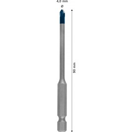 BOSCH Wiertło EXPERT HEX-9 HardCeramic 4 x 90 mm 2608900588