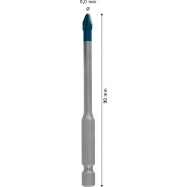 BOSCH Wiertło EXPERT HEX-9 HardCeramic 5 x 90 mm 2608900589