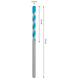 BOSCH Wiertło EXPERT CYL-9 MultiConstruction 3,5 x 40 x 70 mm 2608900602