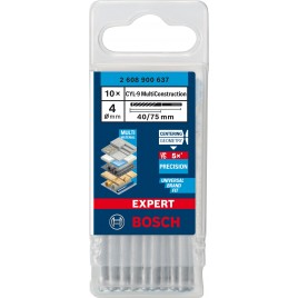 BOSCH Wiertło EXPERT CYL-9 MultiConstruction 4 x 40 x 75 mm, 10 szt. 2608900637