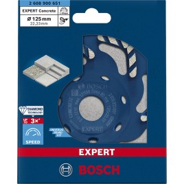 BOSCH Diamentowa tarcza garnkowa EXPERT Concrete 125 x 22,23 x 4,5 mm 2608900651