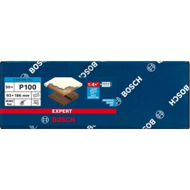BOSCH Siatka szlifierska EXPERT M480, 93 x 186 mm, G 100, 50 szt. 2608900753