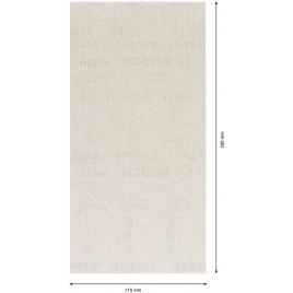 BOSCH Siatka szlifierska EXPERT M480 115 x 230 mm, G 80, 10 szt 2608900761