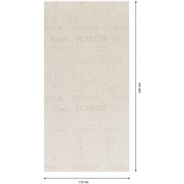 BOSCH Siatka szlifierska EXPERT M480 115 x 230 mm, G 100, 10 szt. 2608900762