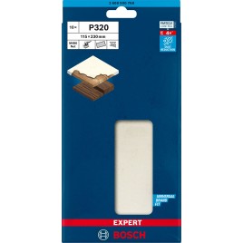 BOSCH Siatka szlifierska EXPERT M480 115 x 230 mm, G 320, 10 szt. 2608900768