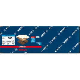 BOSCH Siatka szlifierska EXPERT M480 115 x 230 mm, G 80, 50 szt. 2608900770