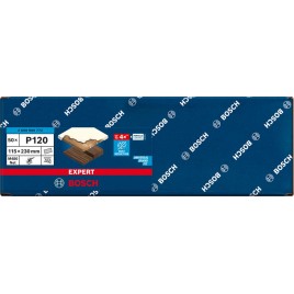 BOSCH Abrasif réticulé EXPERT M480 115 x 230 mm, G 120, 50 pieces 2608900772
