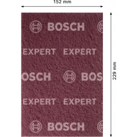 BOSCH Polerka EXPERT N880 do szlifowania ręcznego 152 x 229 mm, bardzo cienka A 2608901215