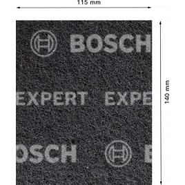 BOSCH Polerka EXPERT N880 115 x 229 mm, Medium S, 2 ks 2608901219