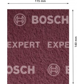 BOSCH Polerka EXPERT N880 115 x 140 mm, bardzo drobna A, 2 szt. 2608901220