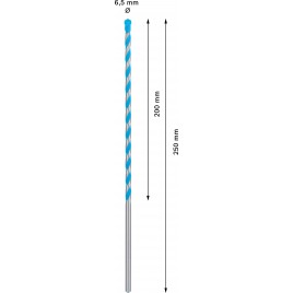 BOSCH Wiertło EXPERT CYL-9 MultiConstruction 6,5 x 200 x 250 mm 2608901482