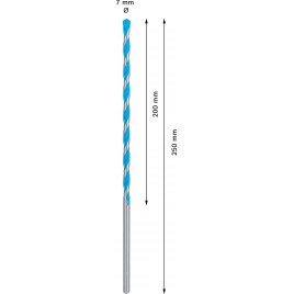 BOSCH Wiertła wielozadaniowe EXPERT CYL-9 MultiConstruction 7 x 200 x 250 mm 2608901483