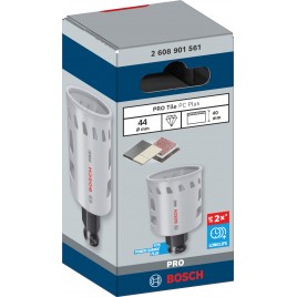 BOSCH Piła otwornica PRO Tile PC Plus, 44 mm, HS 2608901561