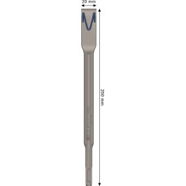 BOSCH Płaski przecinak EXPERT SDS plus-8C 20 × 250 mm 2608901695