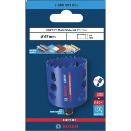 BOSCH Piła otwornica EXPERT Multi Material Power Change Plus, 67 × 60 mm 2608901893