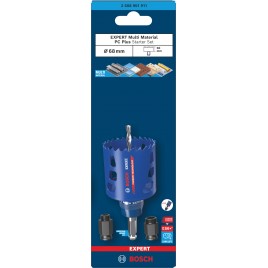 BOSCH Zestaw pił otwornic EXPERT Multi Material Power Change Plus, 68 × 60 mm 2608901911