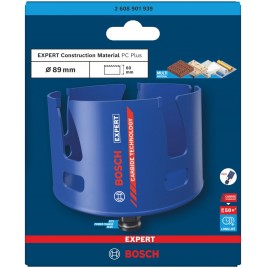 BOSCH Piła otwornica EXPERT Construction Material Power Change, 89 × 60 mm 2608901939
