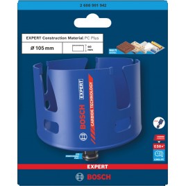 BOSCH Piła otwornica EXPERT Construction Material Power Change, 105 × 60 mm 2608901942
