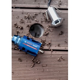 BOSCH Zestaw pił otwornic EXPERT Construction Material Power Change Plus 10 szt 2608901951