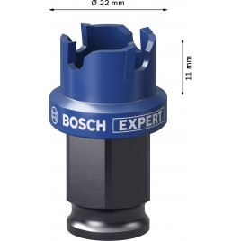 BOSCH Piła otwornica EXPERT Sheet Metal Power Change Plus, 22 × 5 mm 2608901954