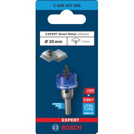 BOSCH Piła otwornica trzpieniowa EXPERT Sheet Metal, 30 × 5 mm 2608901986