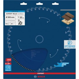 BOSCH Tarcza pilarska EXPERT Wood cordless, 305 × 2,2 / 1,6 × 25,4 mm, T120 2608902246