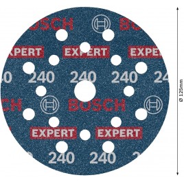 BOSCH Krążek ścierny EXPERT O780 Foil, 125 mm, G240 2608902421