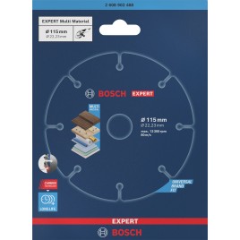 Bosch EXPERT Carbide Multi Wheel Węglikowa tarcza tnąca 115mm, 22,23mm 2608902488