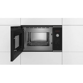 Bosch Seria 4 Kuchenka mikrofalowa do zabudowy 59 x 38 cm Stal szlachetna BFL553MS0