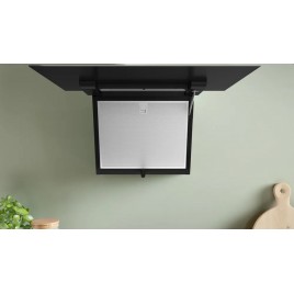 Bosch Serie 4 Okap naścienny 60 cm Czarne szkło, Czarny DWK67FN60
