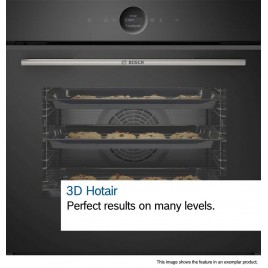 Bosch Serie 8 Piekarnik do zabudowy 60 x 60 cm Czarny HBG7784B1