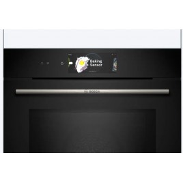 Bosch Serie 8 Piekarnik do zabudowy z funkcją mikrofali 60 x 60 cm Czarny HMG778NB1