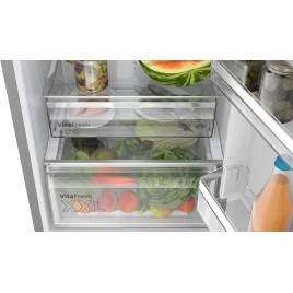Bosch Serie 4 Wolnostojąca chłodziarko-zamrażarka z zamrażalnikiem na dole 203 × 60 cm KGN