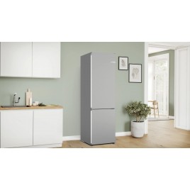 Bosch Serie 4 Lodówka z dolnym zamrażalnikiem wolnostojąca 203 x 60 cm KGN392LCF