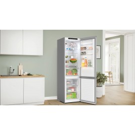 Bosch Serie 4 Lodówka z dolnym zamrażalnikiem wolnostojąca 203 x 60 cm KGN392LCF