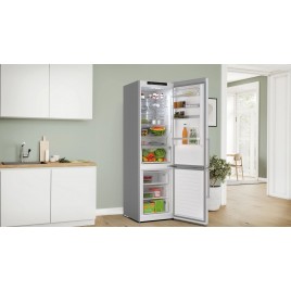 Bosch Serie 6 Lodówka z dolnym zamrażalnikiem wolnostojąca 203 x 60 cm KGN39AIAU