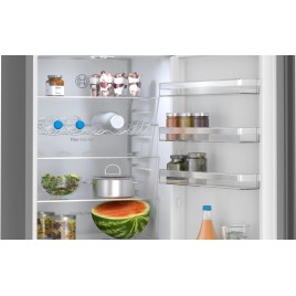 Bosch Serie 4 Lodówka z dolnym zamrażalnikiem wolnostojąca 203x60 cm KGN39OCAF
