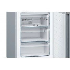 Bosch Serie 4 Lodówka z dolnym zamrażalnikiem wolnostojąca 203 x 60 cm KGN39VLEB