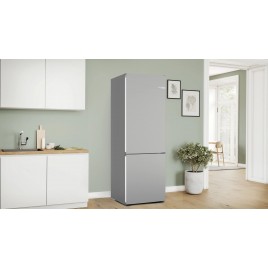 Bosch Serie 4 Lodówka z dolnym zamrażalnikiem wolnostojąca 203 x 70 cm KGN492LDF